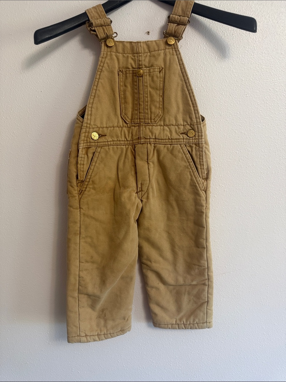 2T duck bib overall